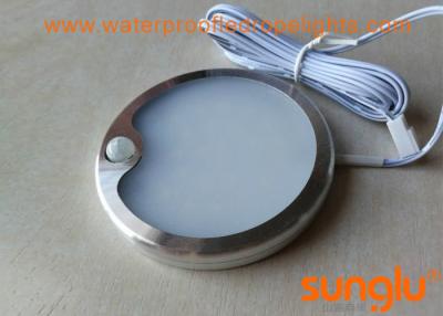 China sensor van 4Watt PIR leidde 80MM onder Kabinetspuck die Magnetische Zelfklevende DIY aansteken Te koop