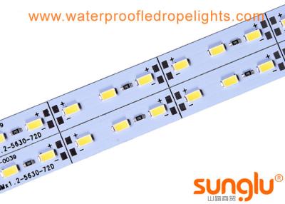 China Aluminium Legering 5630 72 LEIDENE Stijve Strooklicht Aangepaste Lengte 50MM onder Kabinet Te koop