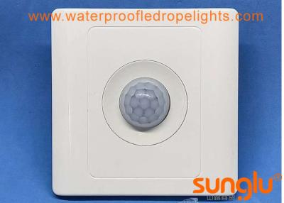 China 140° Angle LED Lighting Accessories 86*86 Pannel Installing Pir Motion Sensor for sale