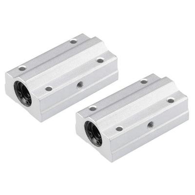 China Wholesale Low Noise Long Life Linear Slider SCS8LUU SC8LUU 8MM Linear Motion Ball Slide Unit Bearing For CNC for sale