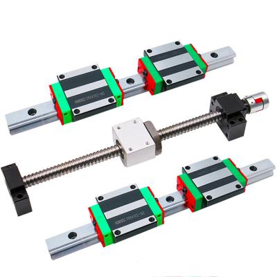 China HGW35HC Hotels Linear Guide Rail System Slide Stage Table Stepper Motor Block Shaft Support Assembly for sale