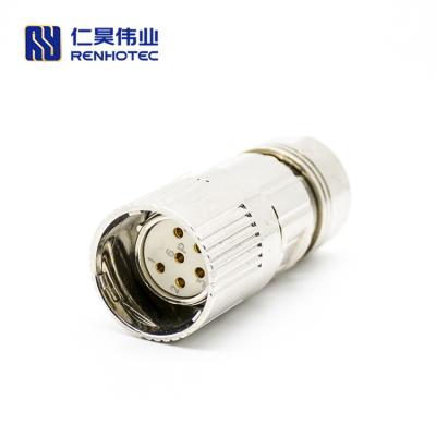 China Automation / Transportation / Power Generation / Shipbuilding / Signal Female Connectors M23 Medicine Connector for sale