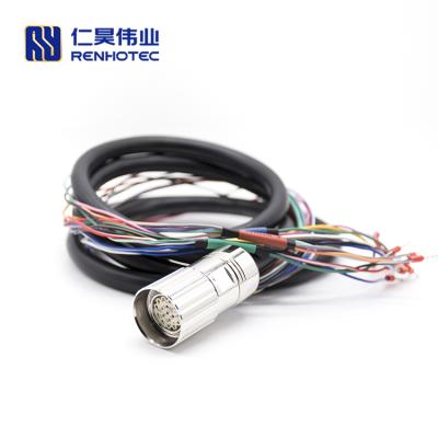 China Automation/Transportation/Power Generation/Circular Pin Male Female Encoder Cable Isotron Connector 15 Shipbuilding/Medicine M23 4 for sale