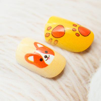 China Salon Effect Super CUTE Artificial Fake Nails Anime Style Press On Nails For 9 Years Fake Nail for sale