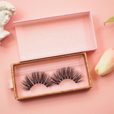 China Great Keeping and Very Vivid Dramatic 100% Mink 3D Mink Eyelash Seller Wholesale Price 25mm Smooth Lashes With Private Label for sale