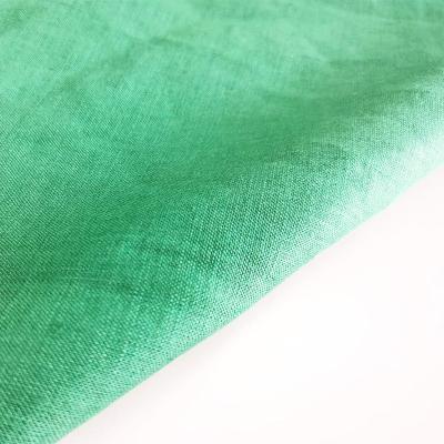 China Viable hot selling 21*19 ramie cotton blend fabric for dresses, casual wear, shirts fabric for sale