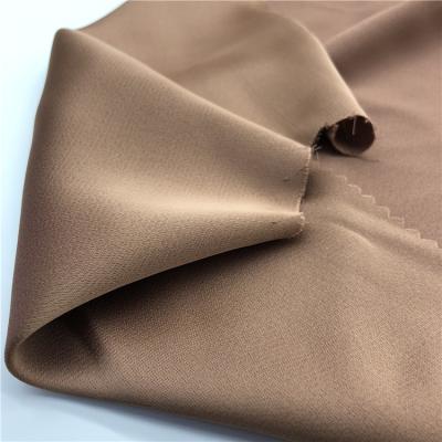 China polyester plain acetic acid satin waterproof pastel spandex fabric for dress/garment breathable waterproof fabric for sale