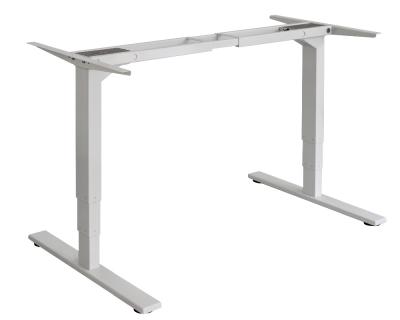 China New Designsit Motor Adjustable Electric Dual Height Adjustable (Height) Desk With Stand Desk Modern White Desk for sale