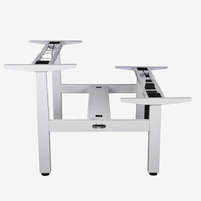 China Ergonomic Standing Height (Height) Adjustable Electric Desk Standing Table Sit and Stand Desk Frame for sale