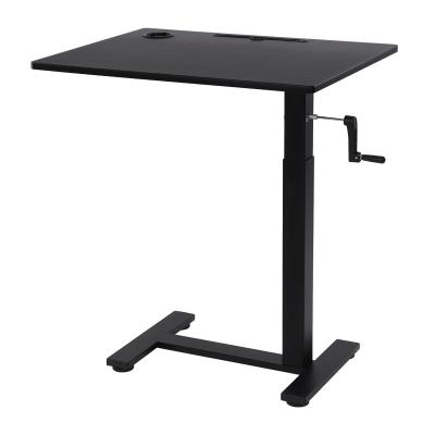 China Manual Adjustable Leg Standing Modern Simple Office Table Home Office Height (Height) Rest to Stand Workstation Desk for sale