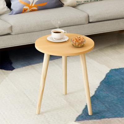 China Nordic small solid wood simple simple tea table living room tea table small home type for sale