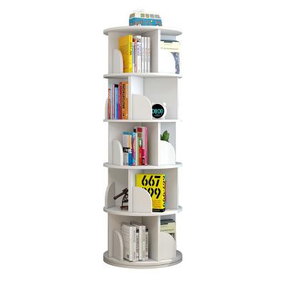 China Other Rotary Bookshelf Children's Multilayer Household Library Floor Book Storage Rack for sale