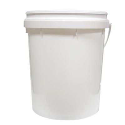 China Paint Custom Logo Fod Grade Empty 4 Gallon 1L 5 Liter 20 Liter Plastic Paint Buckets With Lid for sale