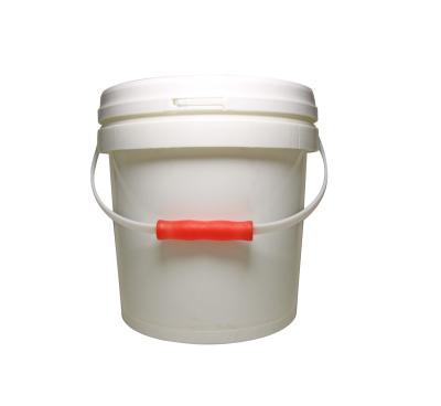 China Sustainable Food 3L Plastic Seafood Pail Barrel With Lid And Handle for sale