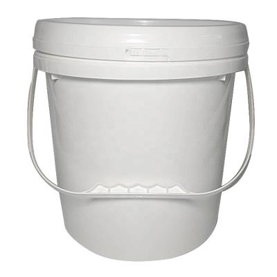 China Anti-theft hot sale! ! Food Grade Customized 20 Liter Plastic Bucket 5 Gallon Large Drum Bucket With Lid For Pain Lube Oil Gasoline for sale