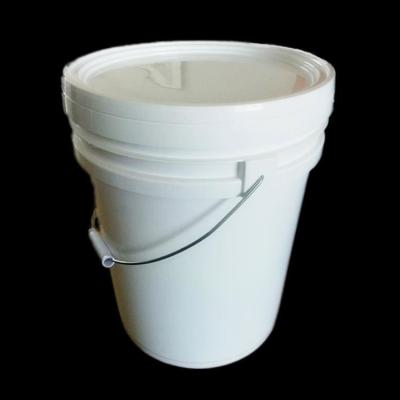 China Anti-theft 5 gallon white or black plastic ice bucket with handle for sale