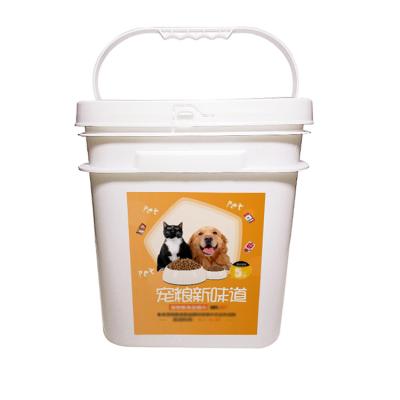 China For Food 5L Square Plastic Food Grade Pail Supplier for sale