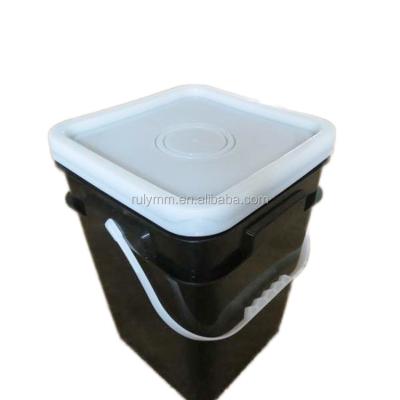 China Other 2019 hot sale 20 L pp material square plastic bucket for painting for sale