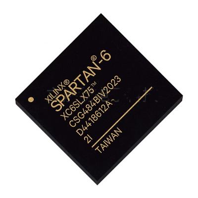 China Standadr Integrated circuit electronic components new original embedded chip  BGA484 XC6SLX75-2CSG484I for sale