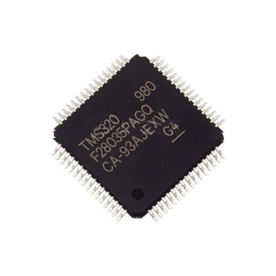 China Standadr Microcontroller integrated circuit IC MCU 32-Bit FLASH TQFP-64 TMS320F28035PAGQ  TMS320 F28035PAGQ for sale