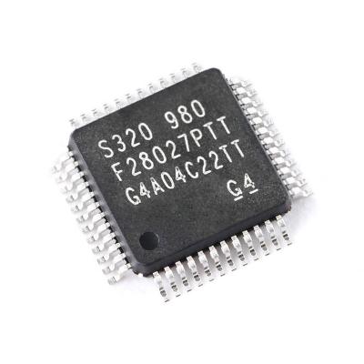 China Standadr Microcontroller integrated circuit IC MCU 32-Bit FLASH 60MHz 64KB  LQFP-48 TMS320F28027PTT  TMS320  F28027PTT for sale