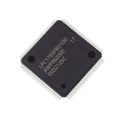 China Standard Microcontroller integrated circuit IC MCU 32BIT 256KB FLASH 100LQFP 100MHz  LPC1765FBD100 LPC1765FBD100K for sale