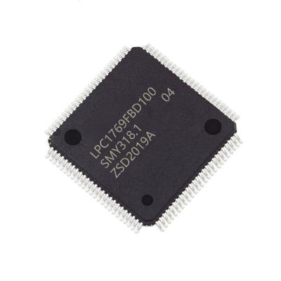 China Standard Microcontroller integrated circuit IC MCU 32-Bit 512KB FLASH 100LQFP LPC1769FBD100  LPC1769FBD100K  LPC1769FBD100,551 for sale