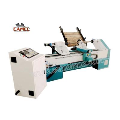 China China CAMEL CA-1530 full automatic feeding system CNC Log Peeling Lathe for Billiard Sticks for sale