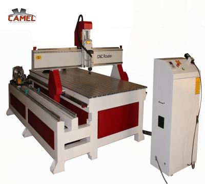 China China gold supplier CAMEL 1325 4 axis rotary cnc router solid wood carving machine for sale