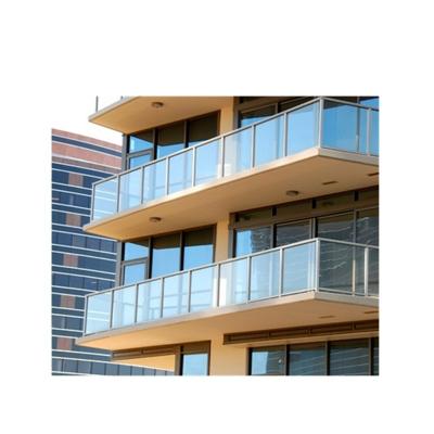 China Modern Balcony Balustrade Glass Balustrade Excellent For Indoor Porch Outdoor Balcony Deck Stair Railing for sale