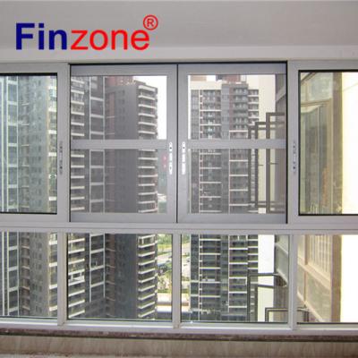 China Sliding Aluminum Vertical Sliding Window Burglar Proof Window Aluminum Burglar Proof Window for sale