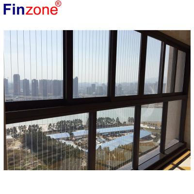 China Aluminum window frame and glass sound proof aluminum window and door profile aluminum window for sale