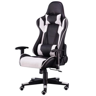 China 2020 Newest Design PUBG Gamer Office Furniture Leather Racing Gaming Chair Adjustable Ergonomic Gaming Chair (Height) for sale