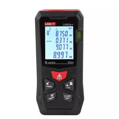 China UNI-T LM40e+ Portable Laser Distance Meters Tape Measure Instruments for sale