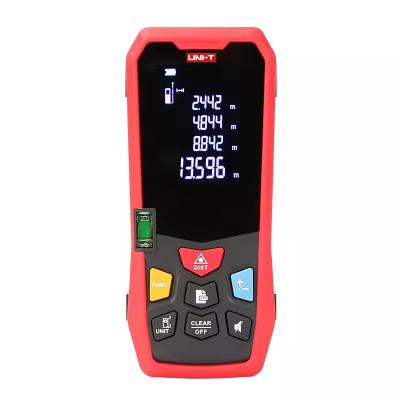 China Outdoor Laser Distance Meters Handheld UNI-T LM50 Laser Tape Measuring Tool for sale