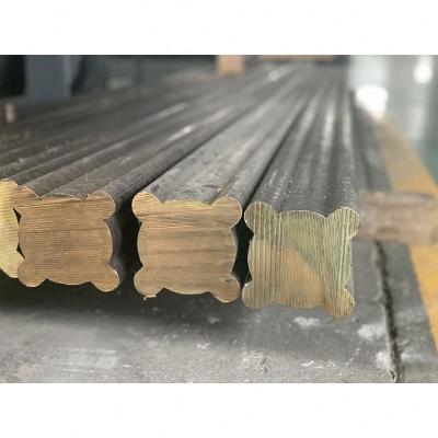 China Industry Wholesale JIS CAC503A/B Bars Rods Phosphor Bar Alloy Bronze Phosphor Bronze Rods CAC503A/B varillas de bronce for sale