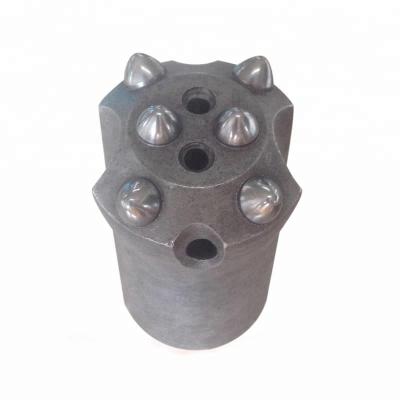 China Mining 36mm 6buttons 11degree taper button bit tool for drifting and tunneling for sale