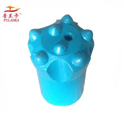 China Mine 7, 8 Button, 7, 11, 12 Degree Tungsten Carbide Taper Button Drill Bit For Quarry for sale