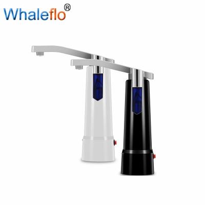 China Portable Electric Drinking Water Bottle Pump with Power Adapter Transparent Hose Dispenser Suction Unit Kitchen Drinkwar for sale