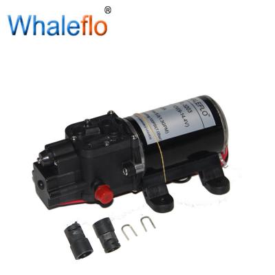 China Whaleflo 12V 6LPM 100PSI Small Electric High Pressure For Caravans RV Camping Shower Pump for sale