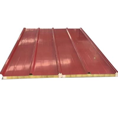 China Customized cheap high quality PU sandwich panels house roof panel for container for sale