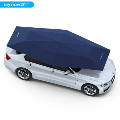 China Mynew 4.2M 4.8M Car Roof Umbrella Automatic Sunshade for SUV General Sedan Car for sale