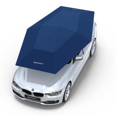 China Mynew universal 4.2Meters portable mobile car shade umbrella UV protection for sale