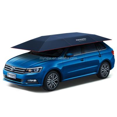 China Car Dust Sun Snow Protection Durable Polyester SUV Car Top Cover Car Umbrella for sale