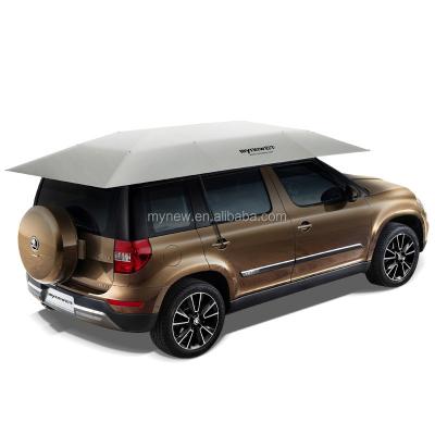 China Folding car sunshade, Manual car parking shade, with wireless remote control for sale