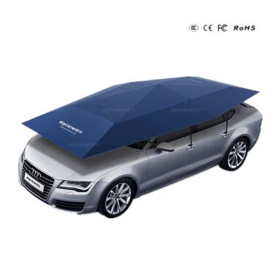 China Folding car sunshade 3.5m Manual car sunshade MYNEW for sale