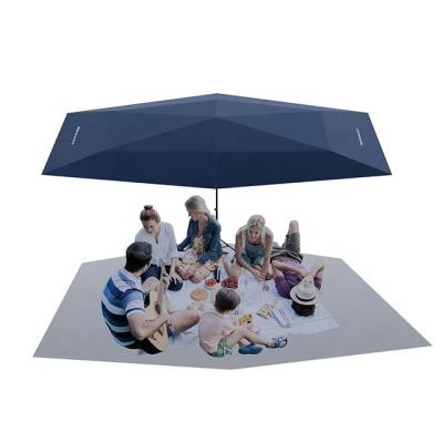 China Mynew Remote control sunclose automatic Car Coating Umbrella with outdoor stand 2in 1 function for sale