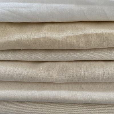 China Moisture-absorbent 55%hemp 45%organic cotton fabric for garment and textile, hemp fabric roll for sale