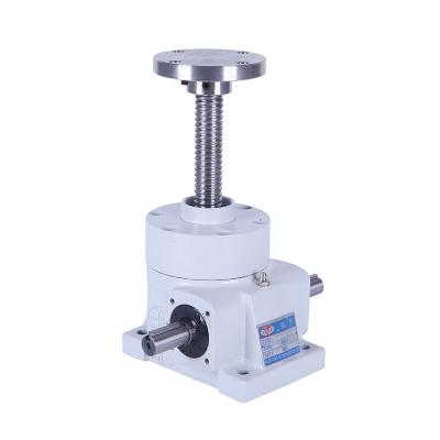 China Wholesale Factory 2 Elevator Energy Reducing Wire Worm Gear Screw Jack Lifter Application Mini Adjustable Electric Screw Jack 1-10T for sale