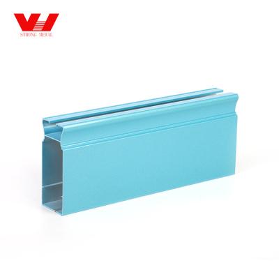 China window & Door OEM Customized Aluminum Channel Profile , Aluminum Sliding Window Door Track for sale